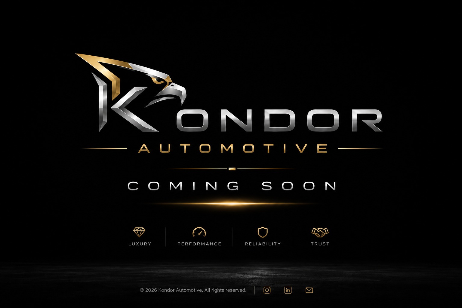 Kondor Automotive — Coming Soon